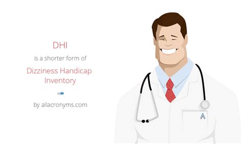 Dhi Dizziness Handicap Inventory