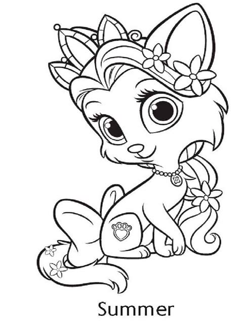 Disney Pets coloring pages for kids. Free Printable Disney Pets