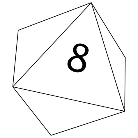 ⭐ d8 dice roller dice 8 sided dice