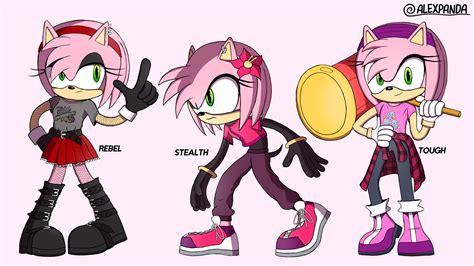 Amy Rose Outfits