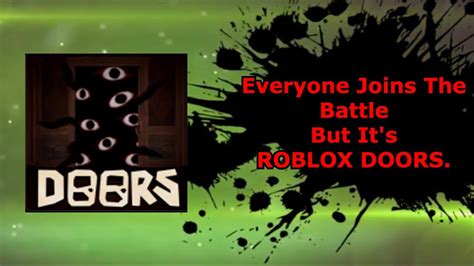 Everyone Joins The Battle Roblox Doors 🚪 Youtube