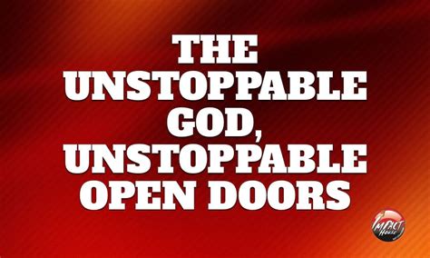 Accessing The Hands Of The Unstoppable God