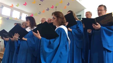 Anthem One Step He Leads Parsippany United Methodist Church Choir