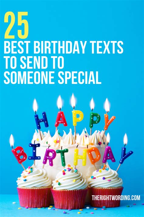 We did not find results for: 25 Best Birthday Text Messages For That Special Person In ...