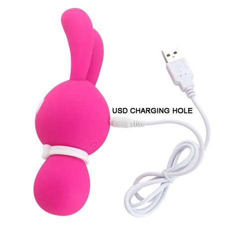 Powerful 3 Motors Cute Rabbit Vibrator 10 Speed Modes Sex Products Stimulate Clitoral Couple