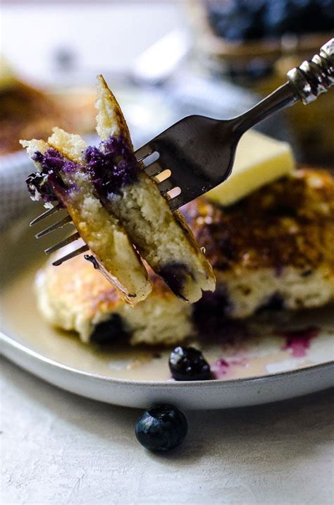 Blueberry Buttermilk Pancake Recipe Blueberry Crumb Bars Pancake