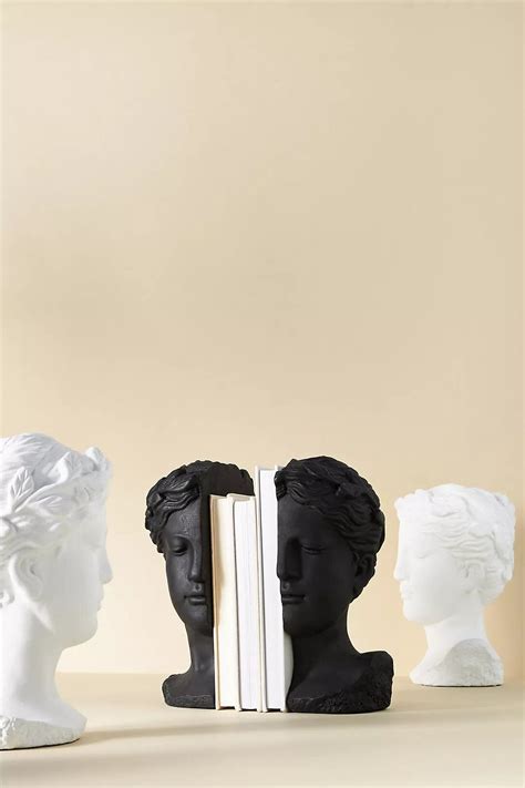 Anthropologie Grecian Bust Bookends