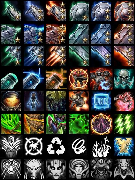Abilities And Upgrades Icon Pack Starcraft Ii Assets Curseforge