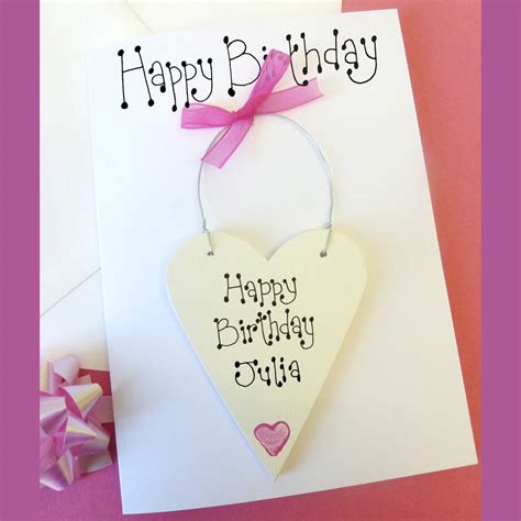 Personalised Birthday Card By Country Heart