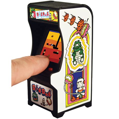 Dig Dug Miniature Arcade Game Cabinet Sound And Plays Like Original