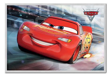Get inspired by our community of talented artists. Framed Cars 3 Lightning McQueen Race Poster New | eBay