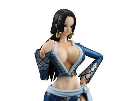 Megahouse Variable Action Heroes One Piece Boa Hancock Blue Ver Figures And Dolls Action