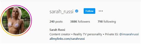 Sarah Russi Wiki Biography Age Girlfriend Partner Net Worth Height Family Parents More