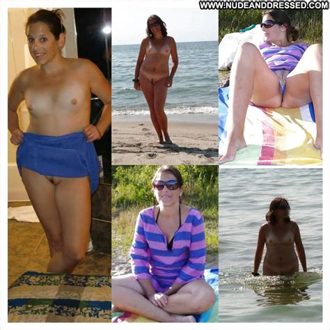 Several Amateurs Dressed And Undressed Amateur Softcore Beach Nude