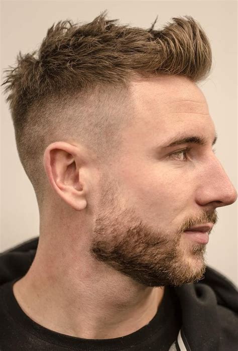 25 fade hairstyle with beard hairstyle catalog
