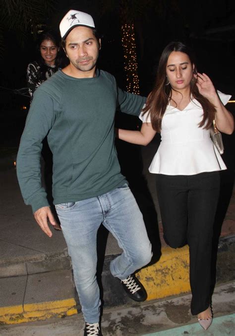 Varun Dhawan Spotted On A Dinner Date With Rumoured Girlfriend Natasha Dalal