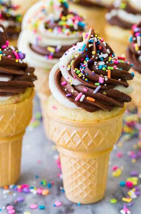 How To Make Ice Cream Cone Cupcakes These Are So Cute And So Easy To