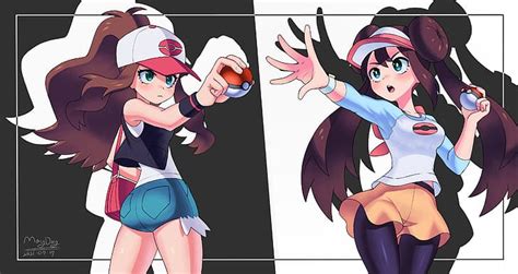 1920x1200px Free Download Hd Wallpaper Anime Anime Girls Pokémon Rosa Pokémon Hilda