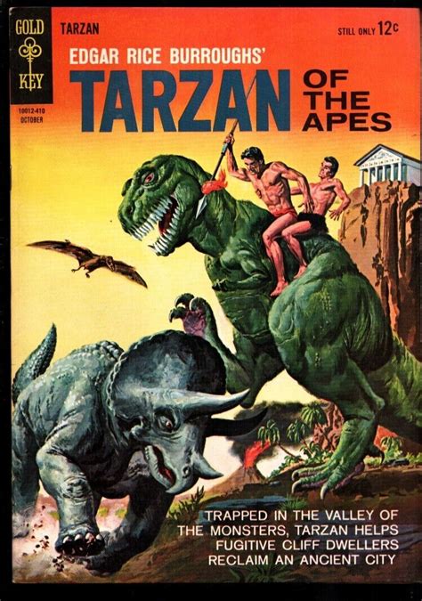tarzan 146 1964 gold key edgar rice burroughs russ manning brothers of spear comic books