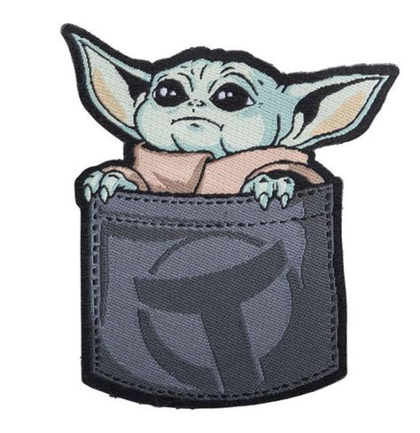 Tactical Outfitters Pocket Baby Yoda Pvc Morale Patch Hero Outdoors