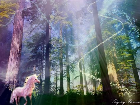 Unicorn Forest By Theoddphoenix On Deviantart