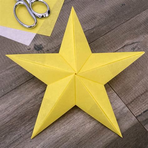 How To Make A 3d Paper Star T Wrapping Love