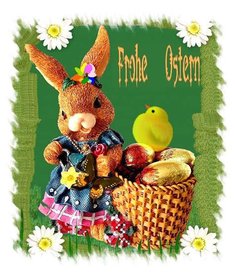 Fröhliche Ostergrüße Foto And Bild Karten Und Kalender Osterkarten