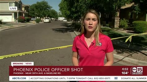 Phoenix Officer Shot Several Times Expected To Survive Youtube