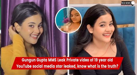 Obscene Video Of Social Media Star Gungun Gupta Went Viral Know What Is The Truth Gungun Gupta