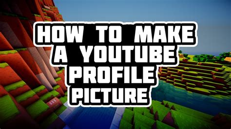 How To Make Cool Youtube Profile Picture Youtube
