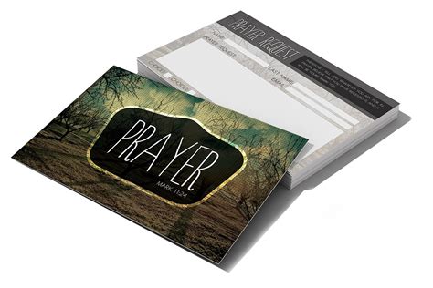 Prayer Request Card Card Templates ~ Creative Market