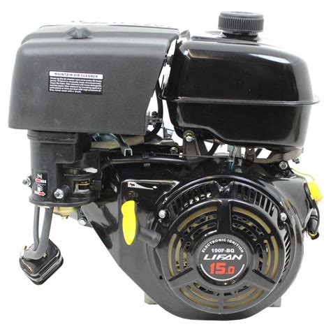 Lifan 1 In 15 Hp 420cc Ohv Recoil Start Horizontal Shaft Gas Engine