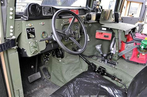 M1165a1 Hmmwv 3 Hummer Interior Army Vehicles Hummer Truck
