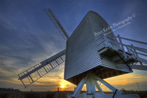 Chillenden Windmill Sunset 7 Peter Kesby Photography