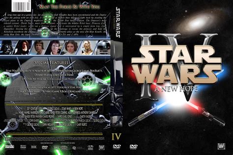Star Wars A New Hope Custom Dvd Cover By Superman3d On Deviantart