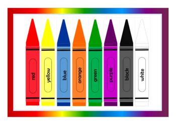 Free Printable Color Chart for Preschool | Colors chart preschool, Free