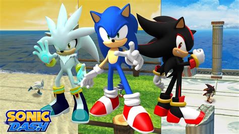 So they're the ones related in the series besides cream, cheese, and vanilla. Sonic Dash (iOS) - Sonic vs. Shadow vs. Silver - YouTube
