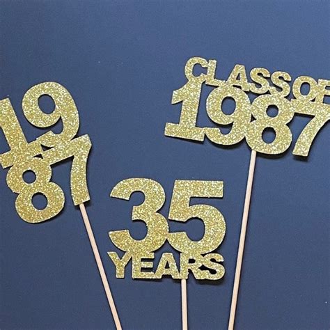 35th Class Reunion Etsy