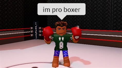 The Roblox Boxing Experience Youtube