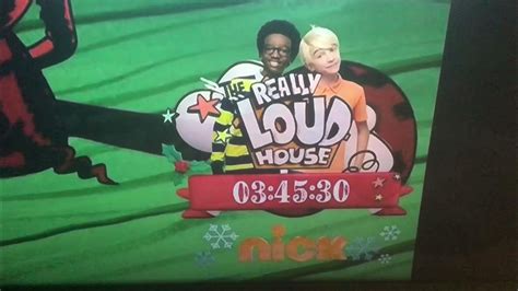 Nickelodeon The Really Loud House Countdown Screen Bug December 2022