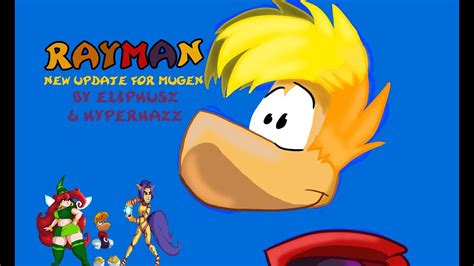 Mugen Char Rayman レイマン By Eliphusz Eliphas And Hyperhazz New