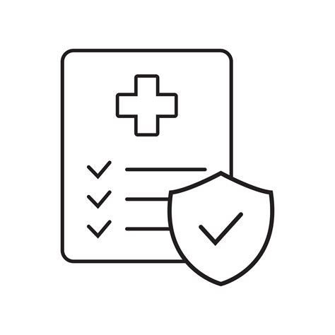 Medical Insurance Icon Health Insurance Icon On White Background