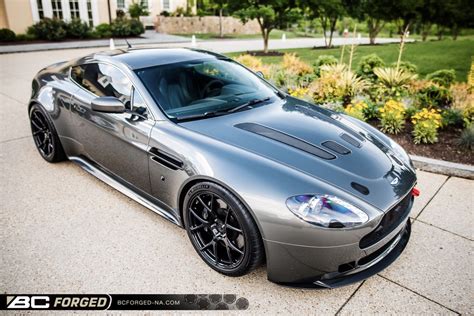 Aston Martin Vantage Grey Bc Forged Rz05 Wheel Front