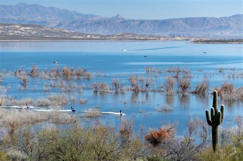 Photos Roosevelt Lake And Dam Arizona February 2021