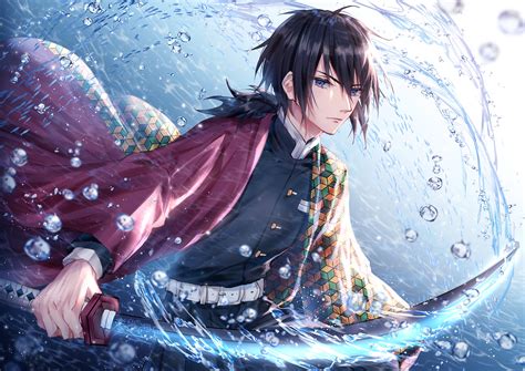 Water Walking Giyu Kimetsu No Yaiba Hashira