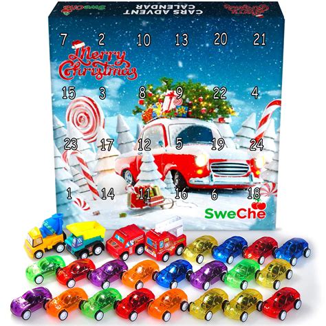 Buy Advent 2022 Kids Car Advent With 24 Selfdriving Cars To Reveal