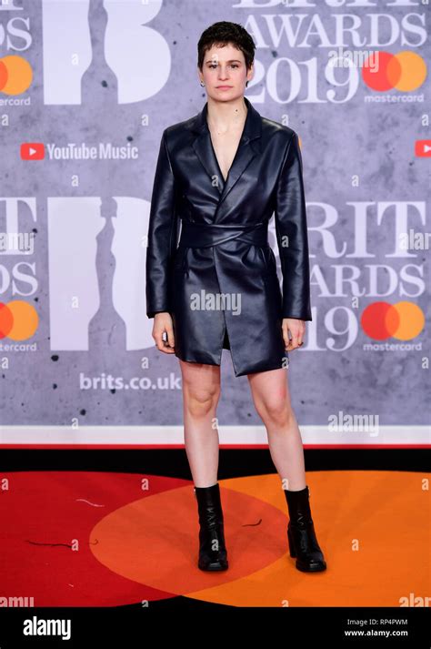 Heloise Letissier Aka Christine And The Queens Attending The Brit