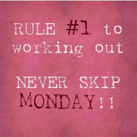 Never Miss A Monday Workout Start Your Week Off Right Monday Workout Fitness