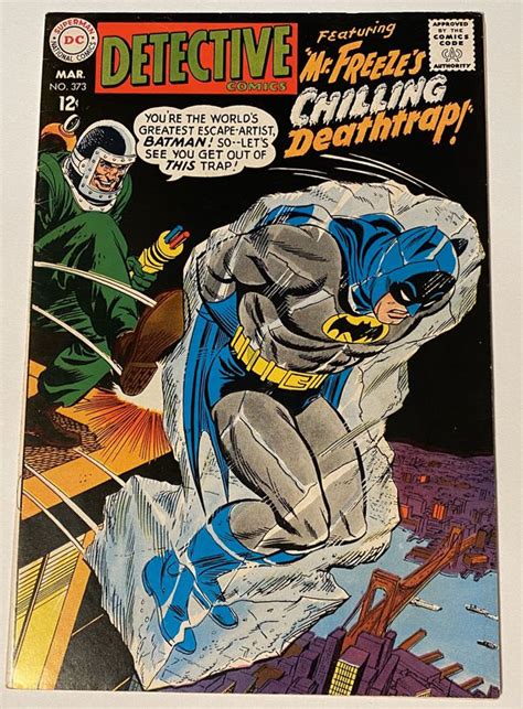 Detective Comics 373 1st Appearance Of Mr Freeze 1968 For Sale In