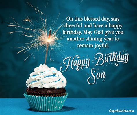 Happy Birthday Wishes For Son Images Birthday Greetings Superbwishes